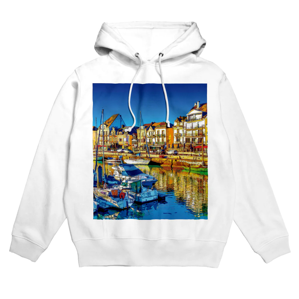 GALLERY misutawoのフランスの港町 Hoodie