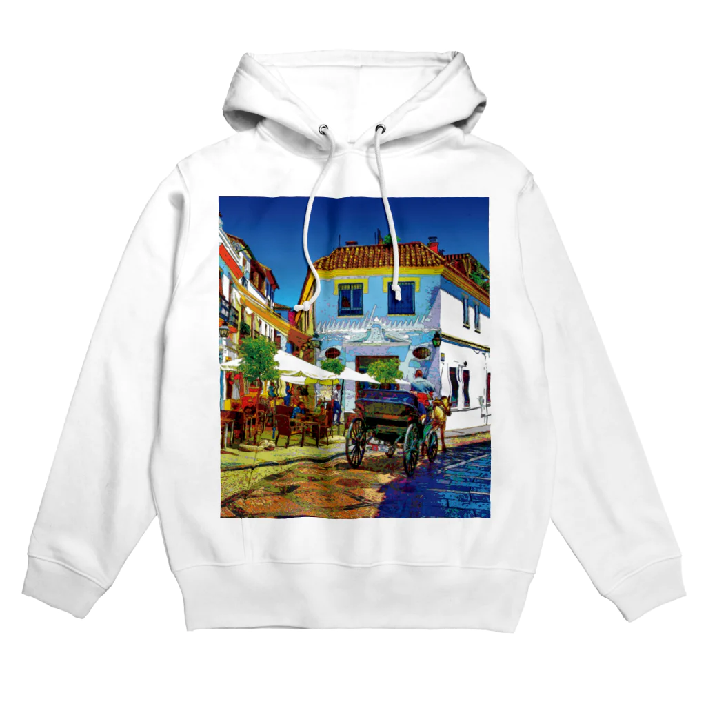 GALLERY misutawoのスペイン コルドバの街角 Hoodie