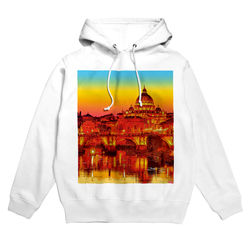 GALLERY misutawoのイタリア ローマの夕暮れ Hoodie