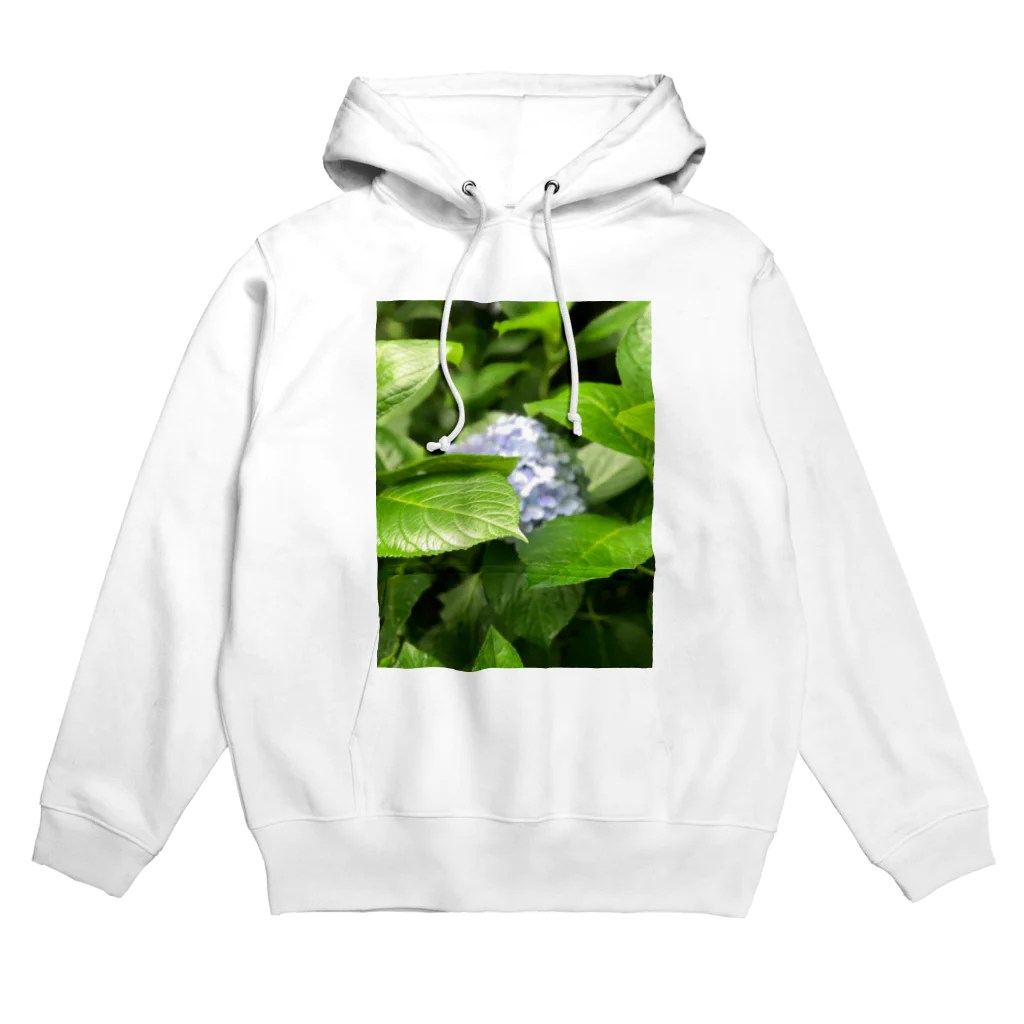 ぽ！！の紫陽花のTシャツ Hoodie