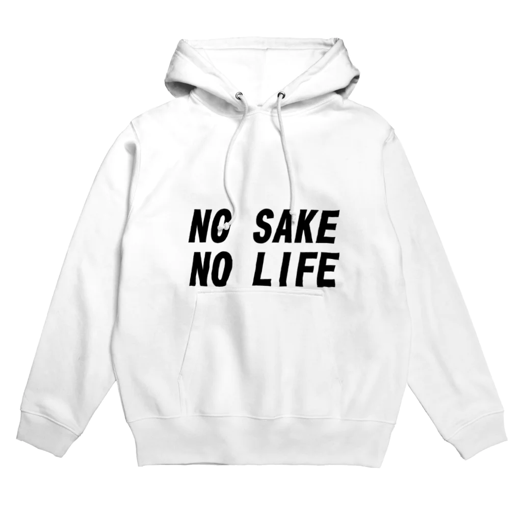 服と雑貨★ナイス屋のNO SAKE NO LIFE パーカー