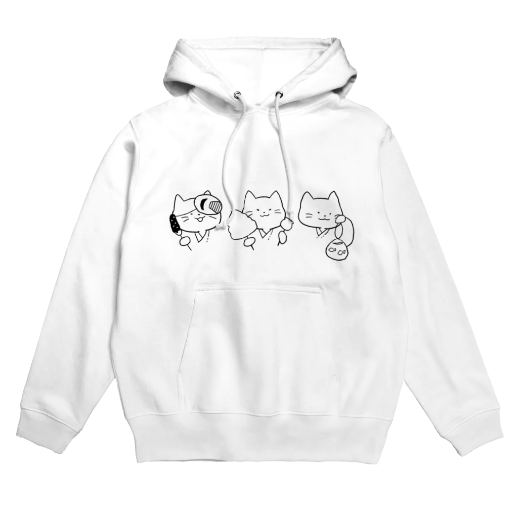 ナツムラのお祭りだにゃ〜 Hoodie