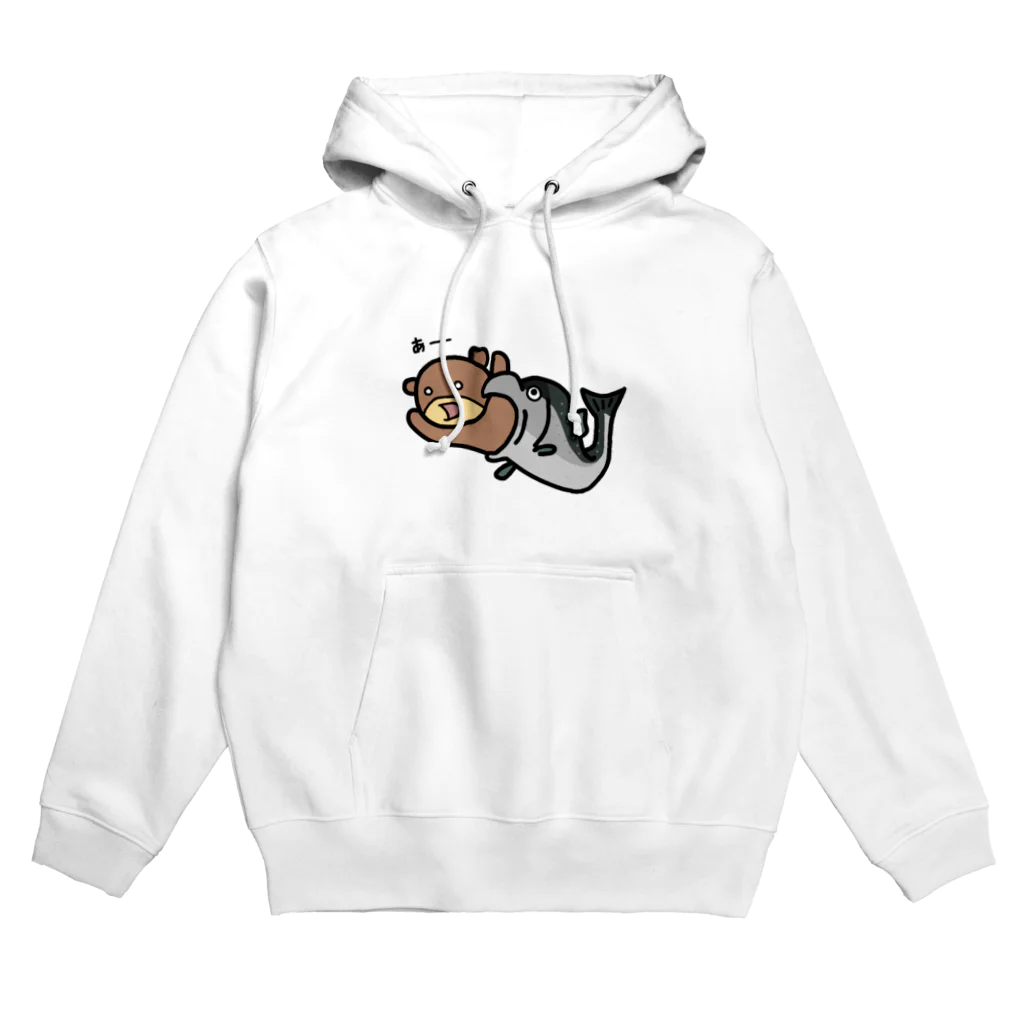 SHOP ベアたんの熊鮭 Hoodie