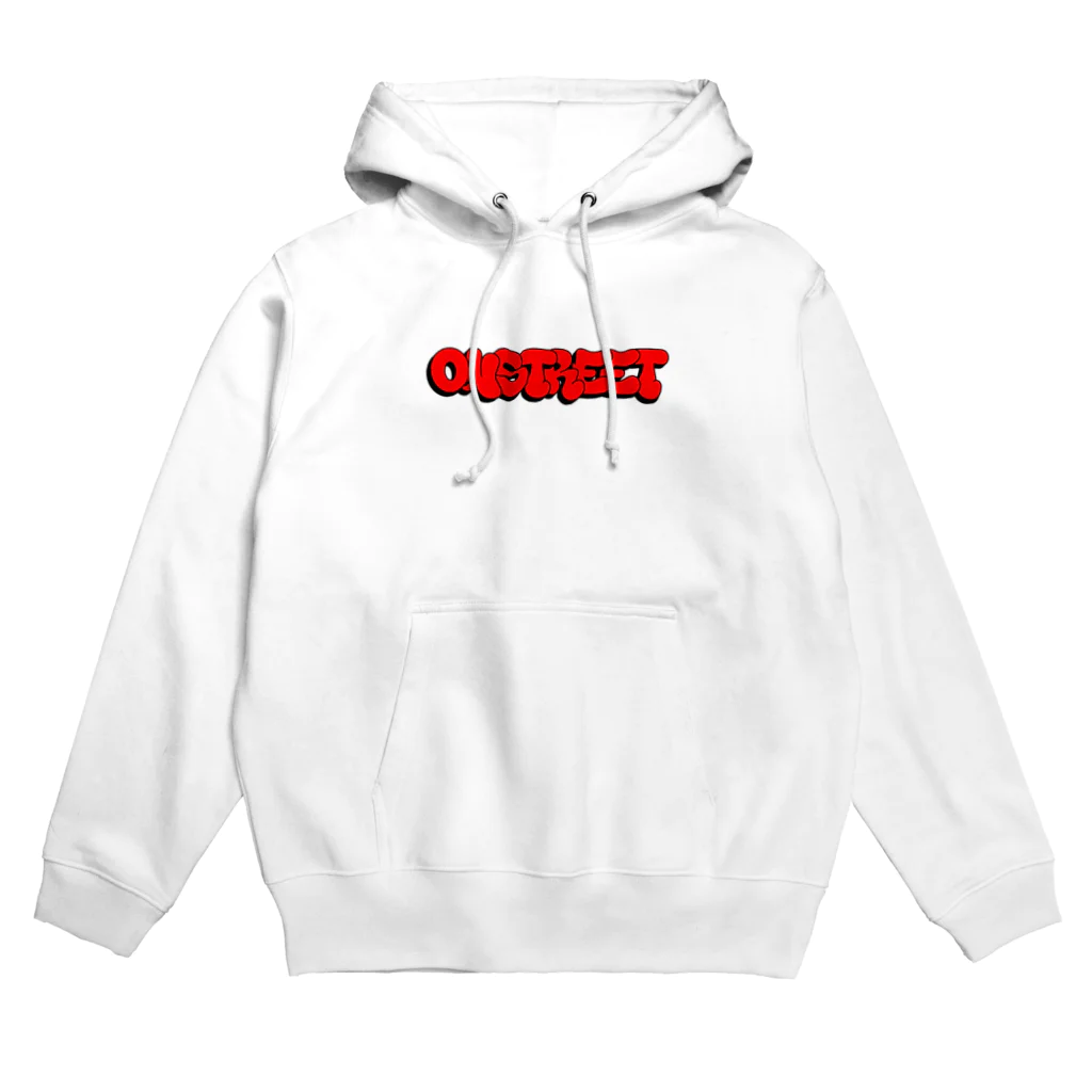 ONSTREETのレッドSTREET Hoodie