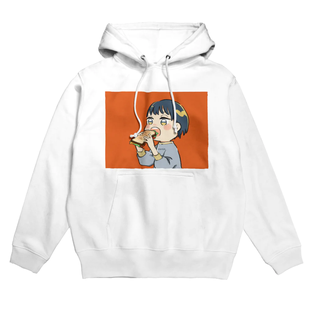 うさみるみのホットサンド女子 Hoodie