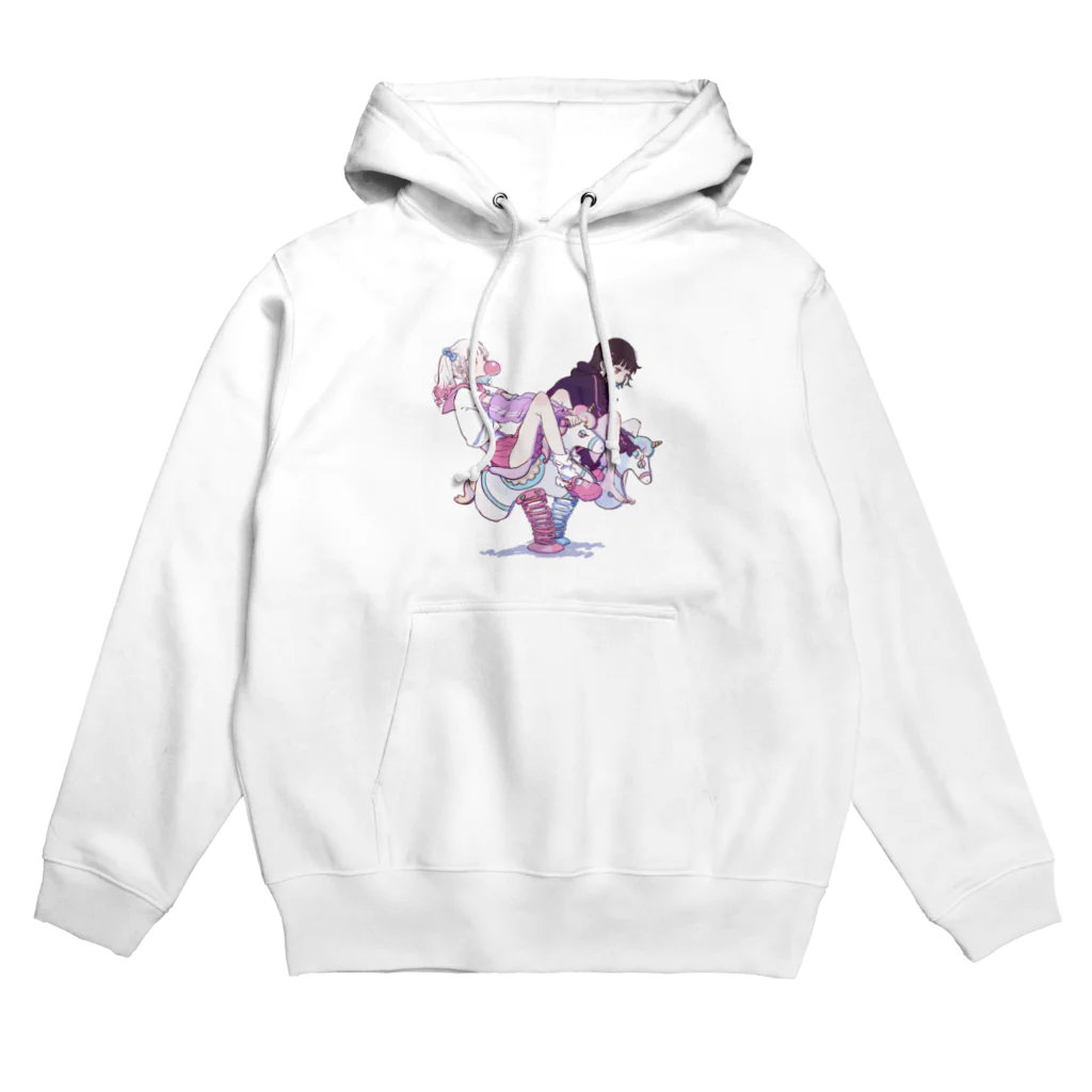 O仮名だモのかわいいものたち Hoodie