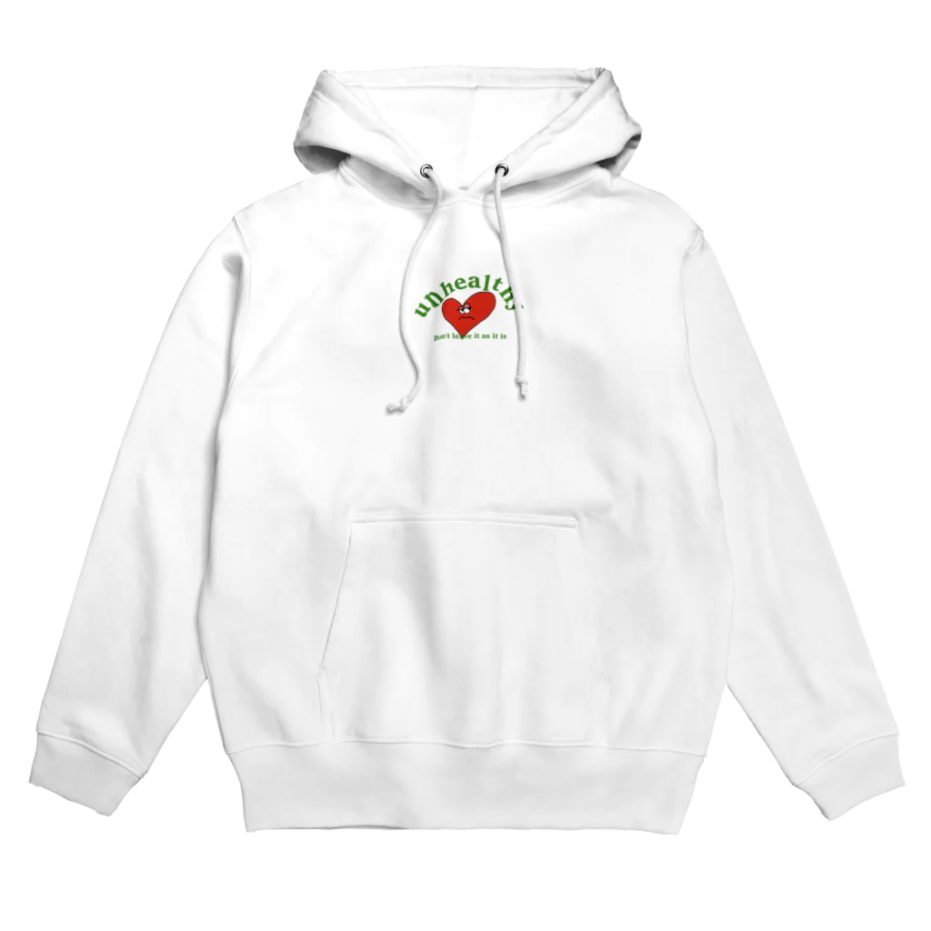 Don't leave it as it isのunhealthy Hoodie