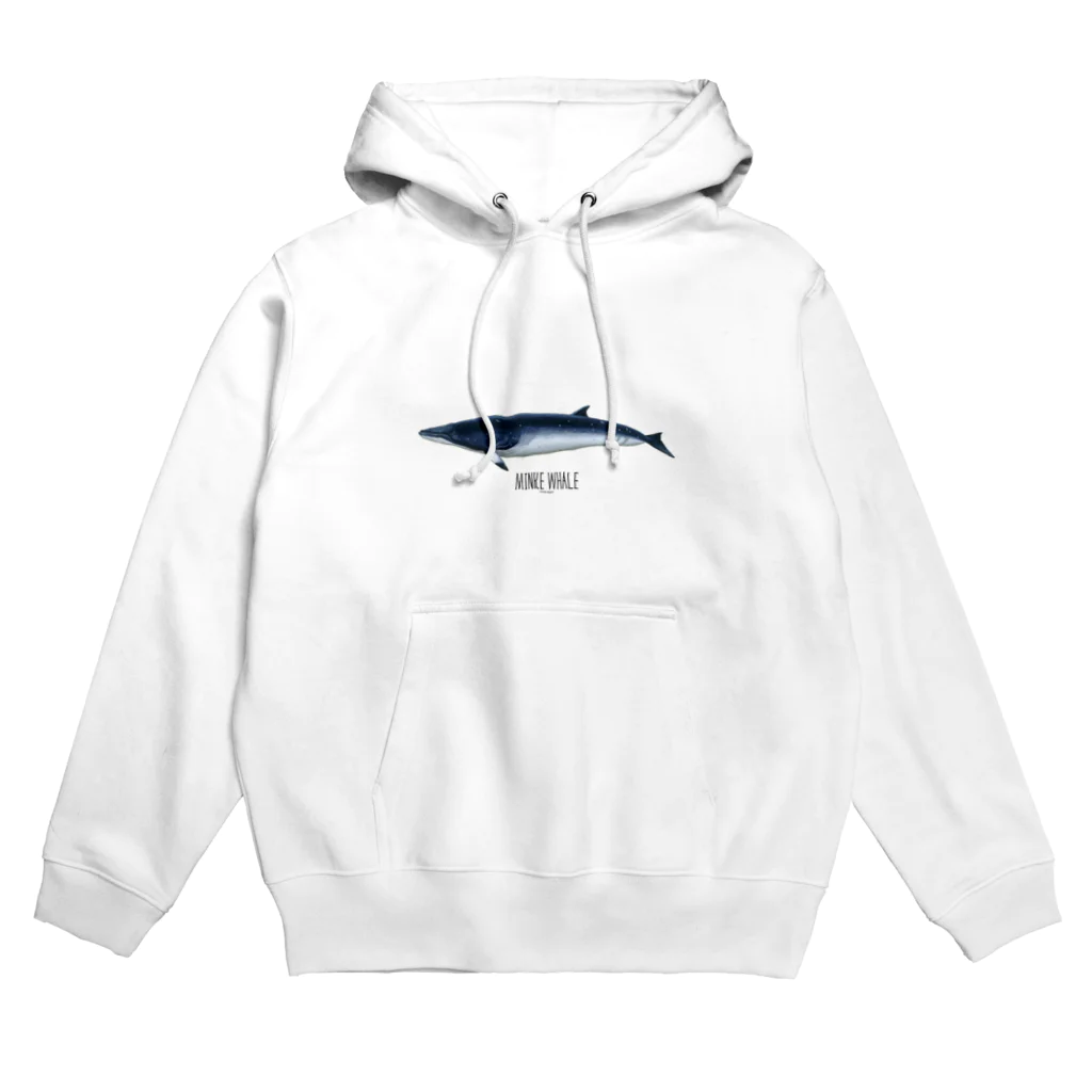 オガワユミエのミンククジラ Hoodie