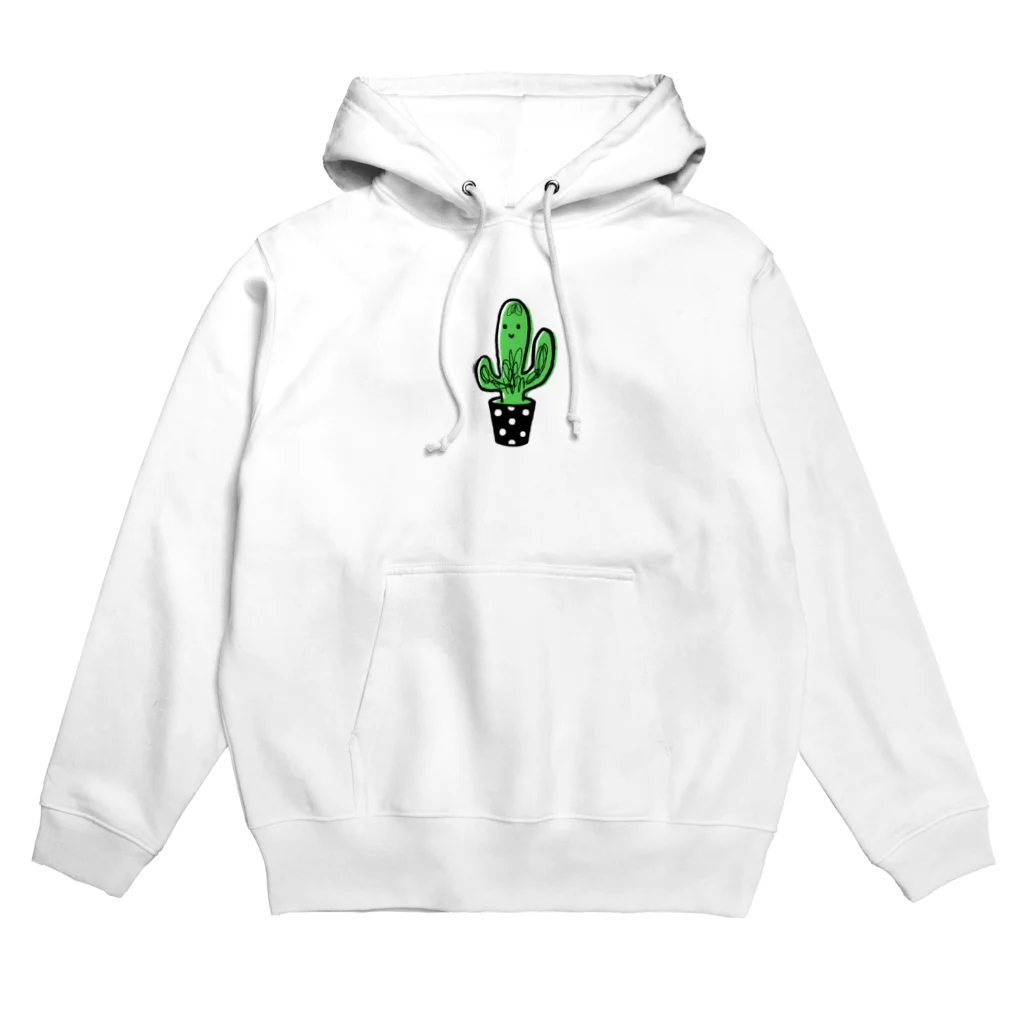 Andiamoの毛深サボテン Hoodie