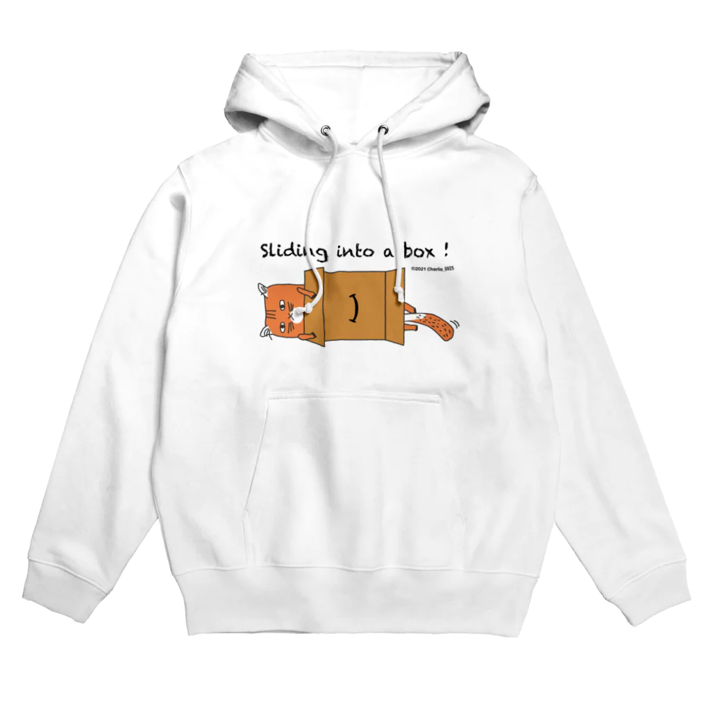 ねこのチャーリーの箱（ねこのチャーリー） Hoodie