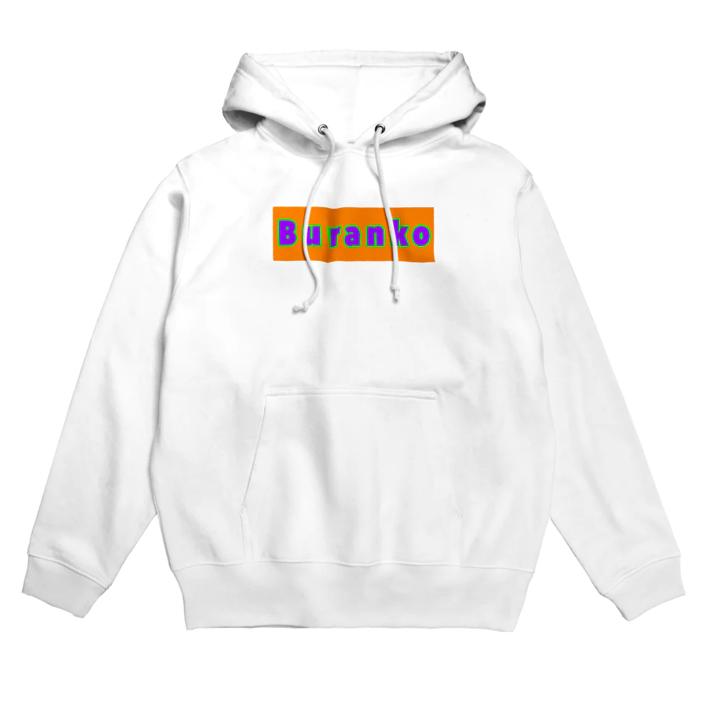 BurankoのBuranko　ボックスロゴ　 Hoodie