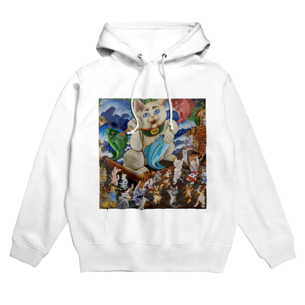 PastelStella の猫ぶた Hoodie