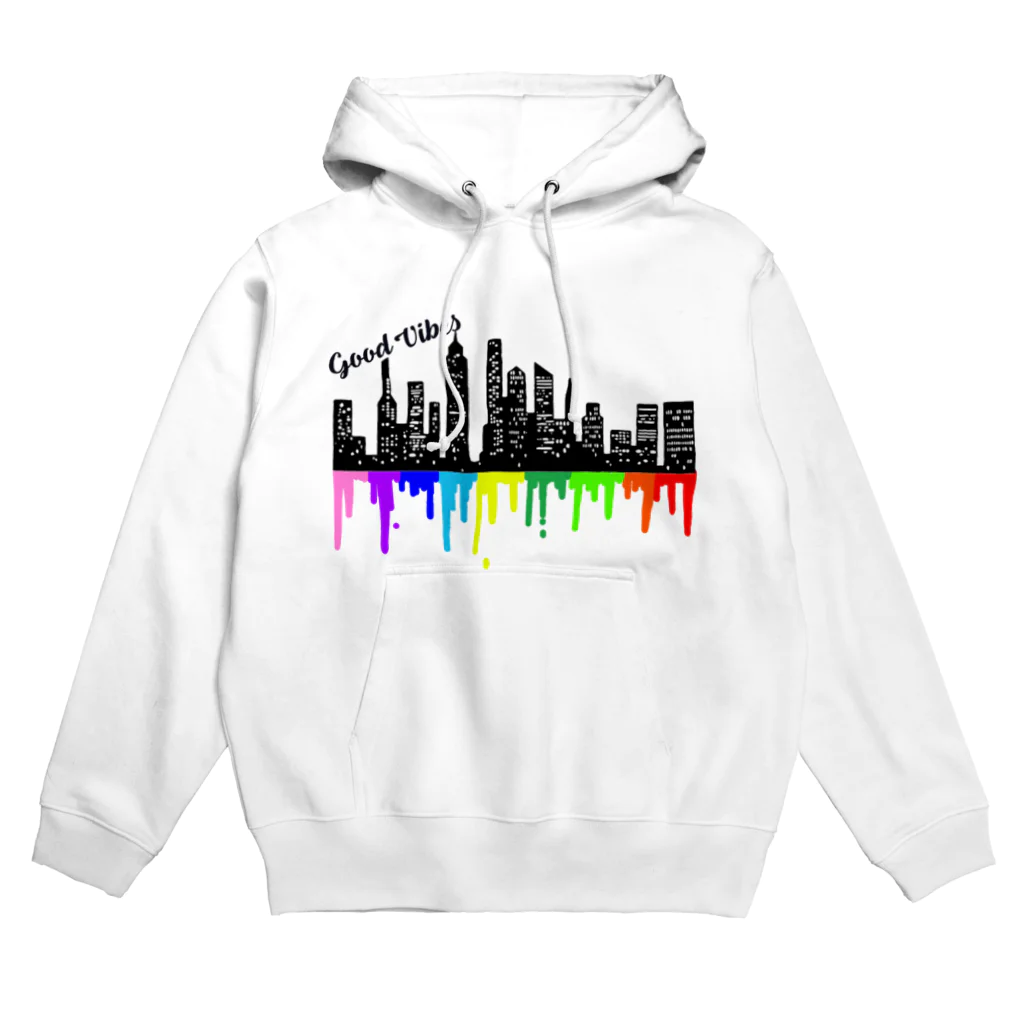 K-PLANETのGood Vibes NYcity Hoodie