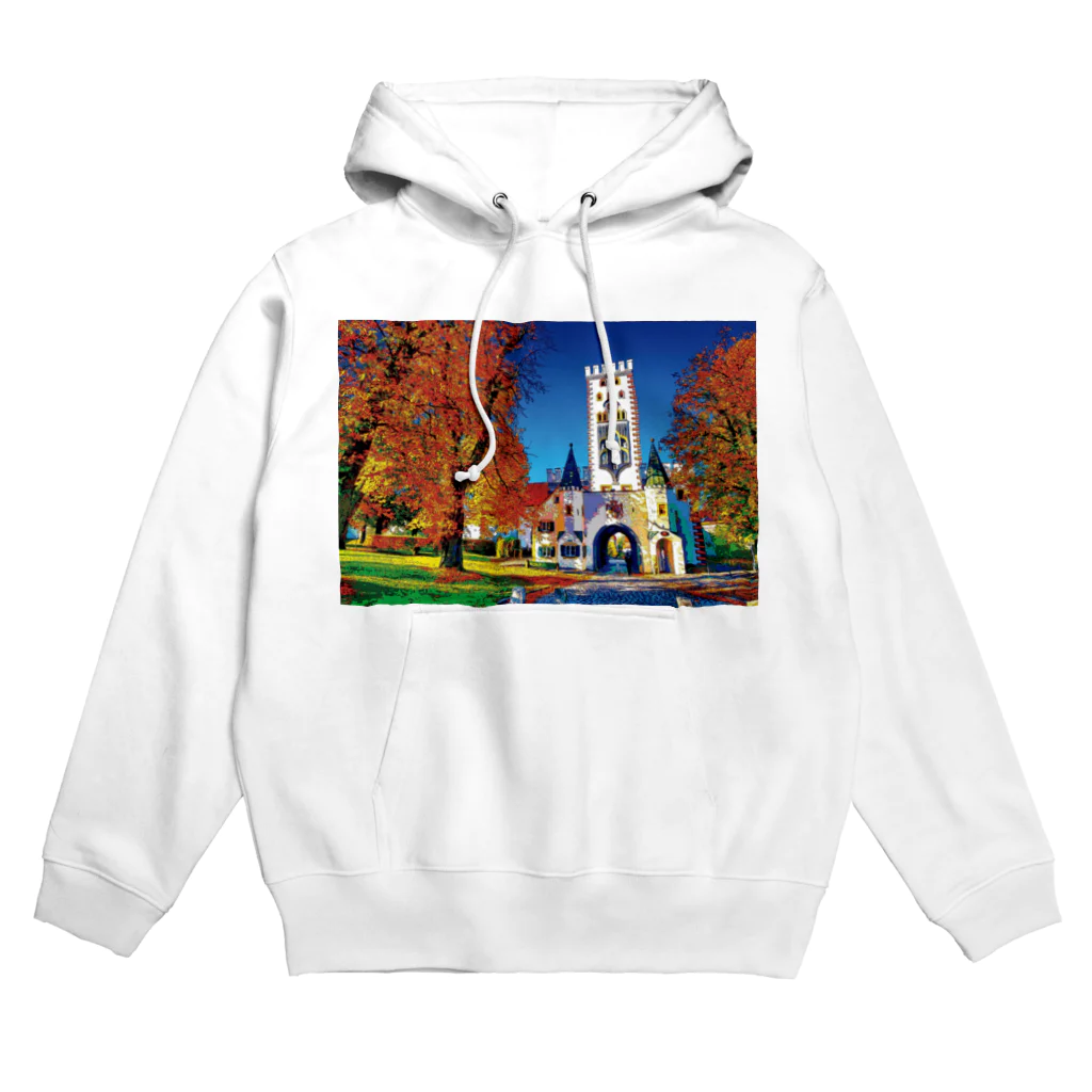 GALLERY misutawoのドイツ ランツベルクのバイエルン門 Hoodie