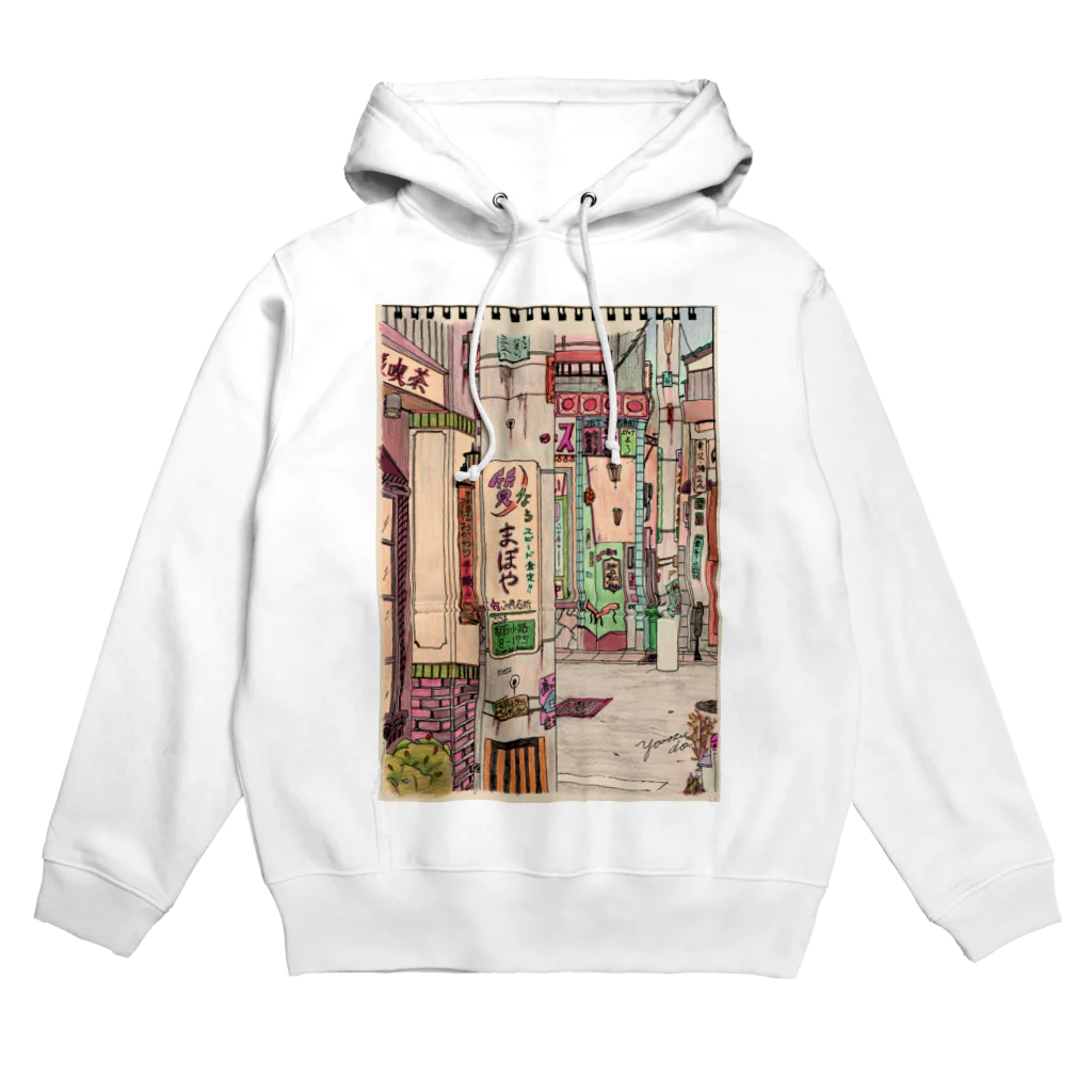 気ままに創作　よろず堂の裏路地 Hoodie