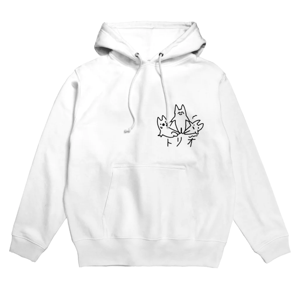 きのこの山派のにゃん兄弟 Hoodie