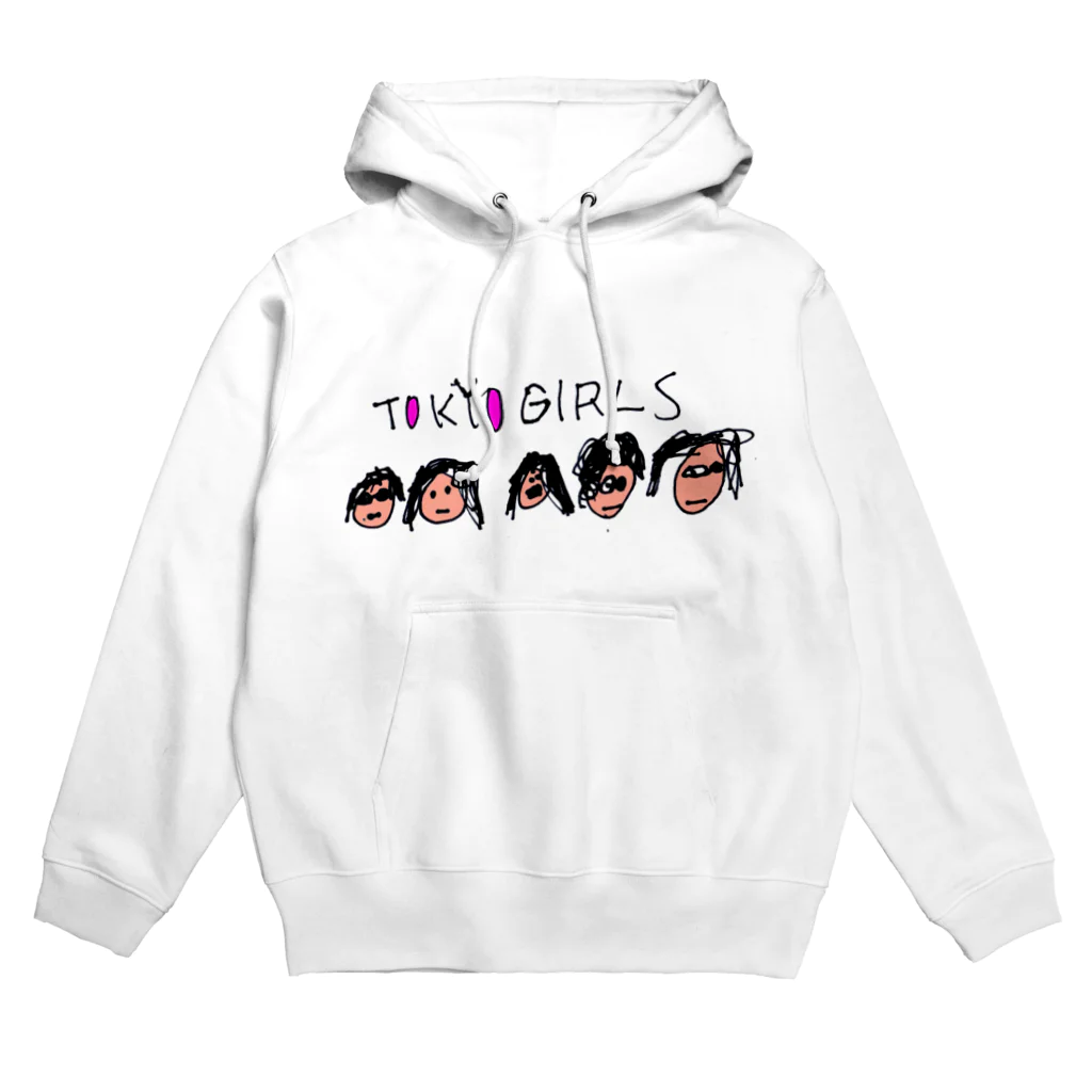 ユイゴイレブンのTOKYO GIRLS Hoodie