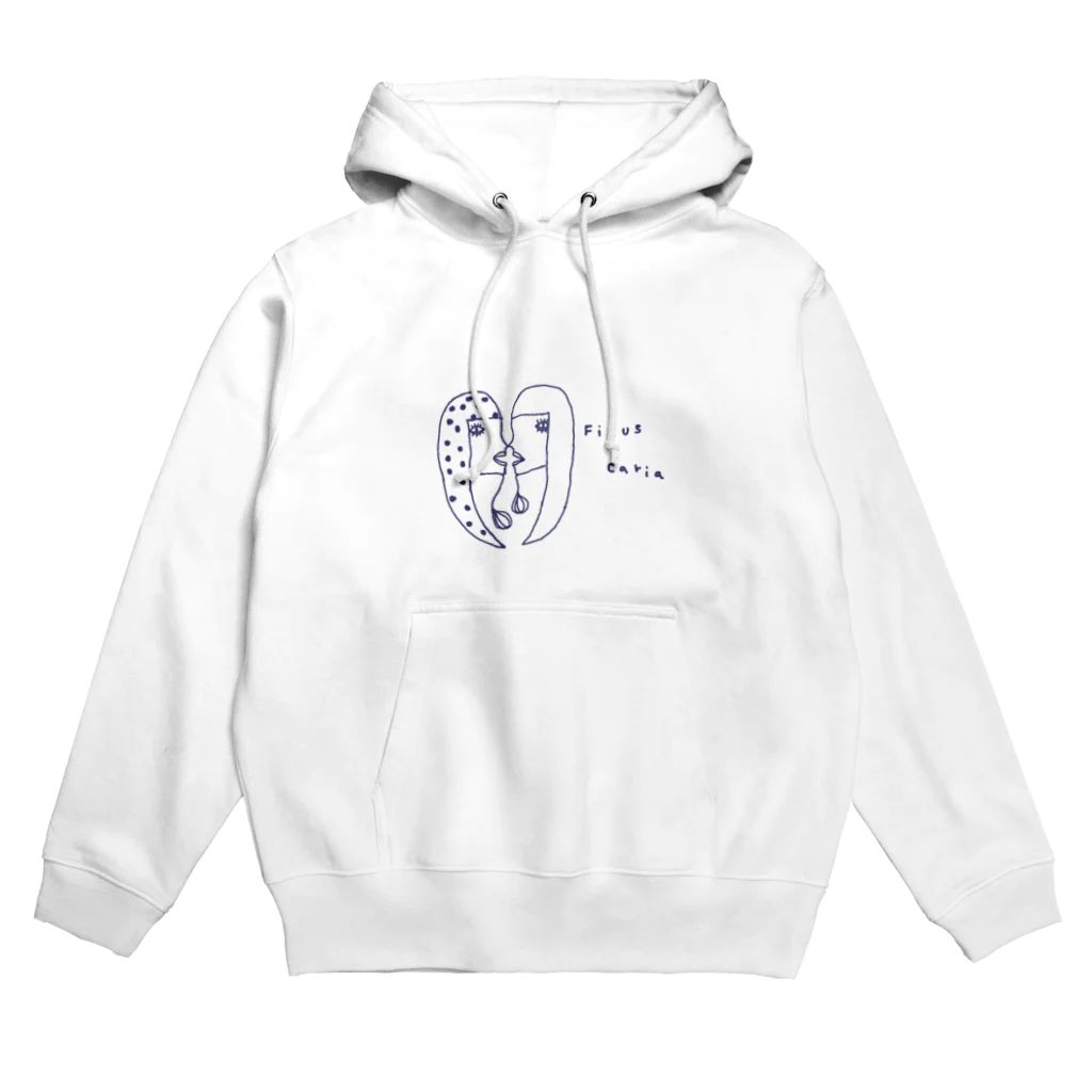 ficus caricaのいちぢくちゃんといちぢくちゃん Hoodie