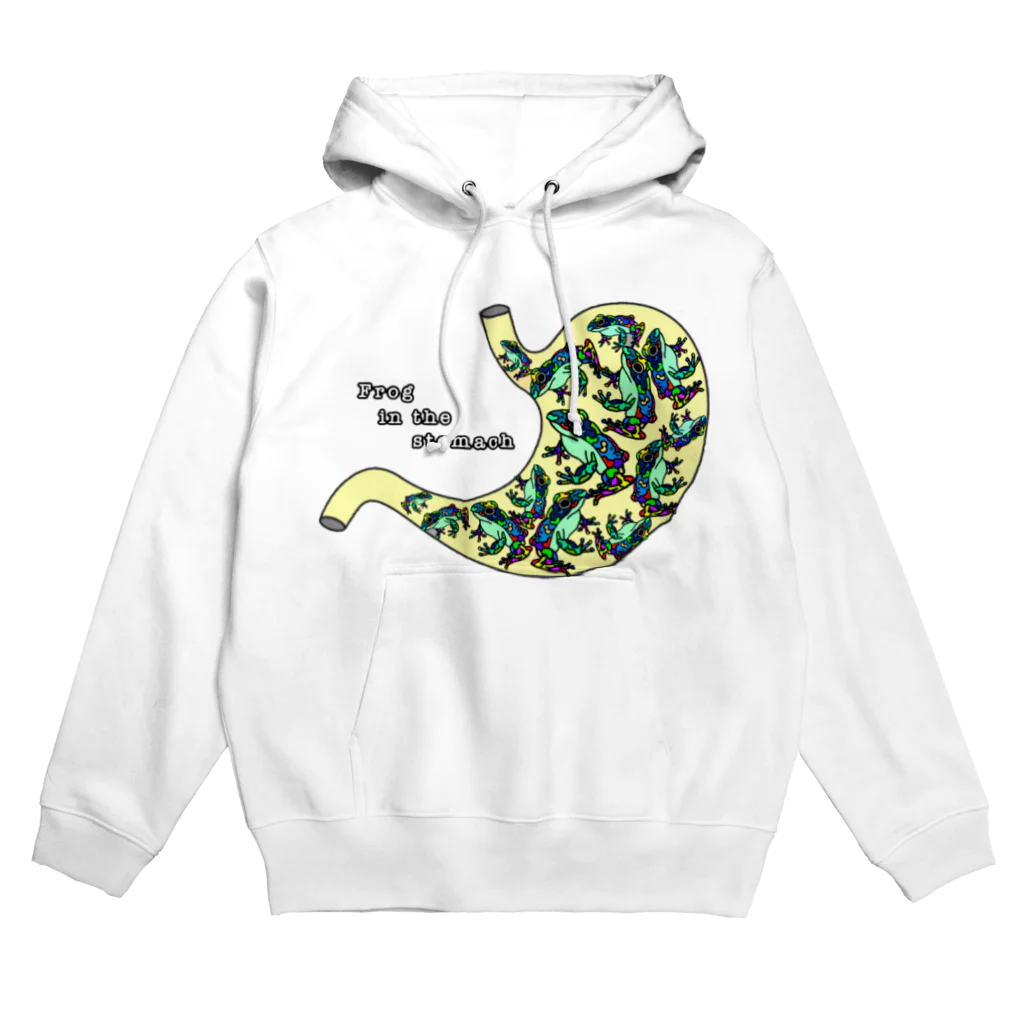 TARORIMOのFrog inthe stomach Hoodie