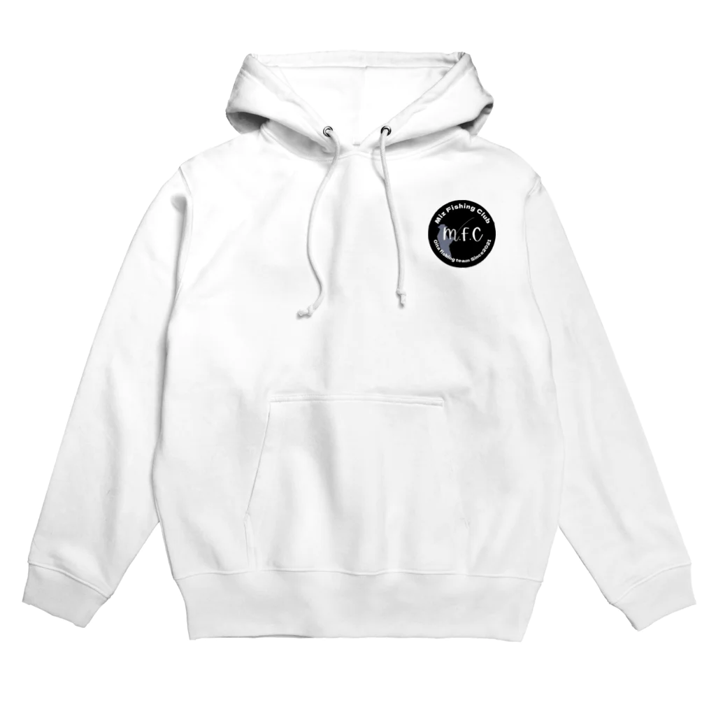 M.F.C OFFICIAL SHOPの公式グッズ　背面白抜き Hoodie