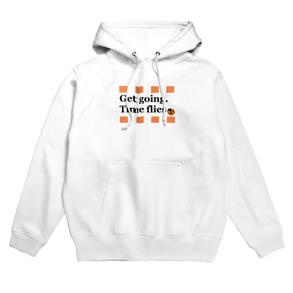 ホームタウンスター　Hometown Star のテントウムシピリオド（オレンジ）　Orange Ladybird Hoodie