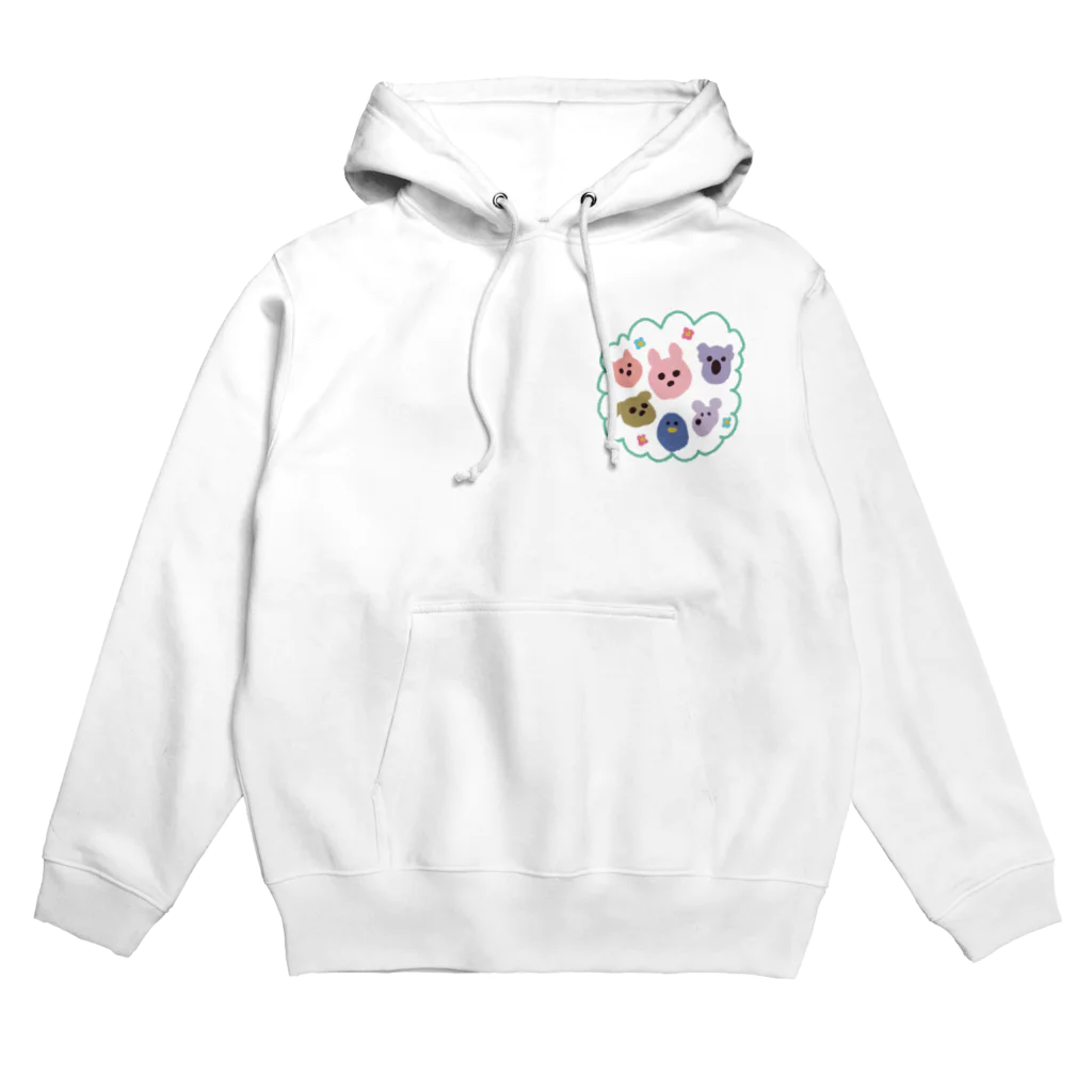 きみちゃんのうささんとお友達 Hoodie