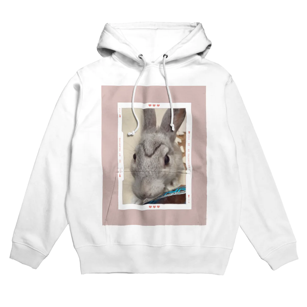 ふてくされうさぎ善のまゆうさ Hoodie