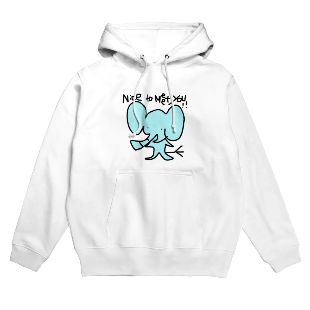 handmade asyouareのはじめましてだぞうさん Hoodie