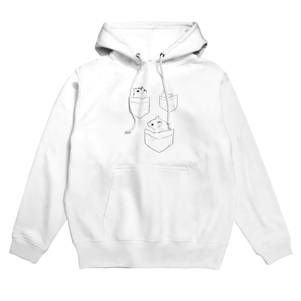 あめちゃんのハムスターポケット Hoodie