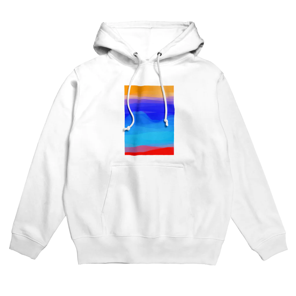 >>>>> Abstractive SERIES <<<<<のwave Hoodie