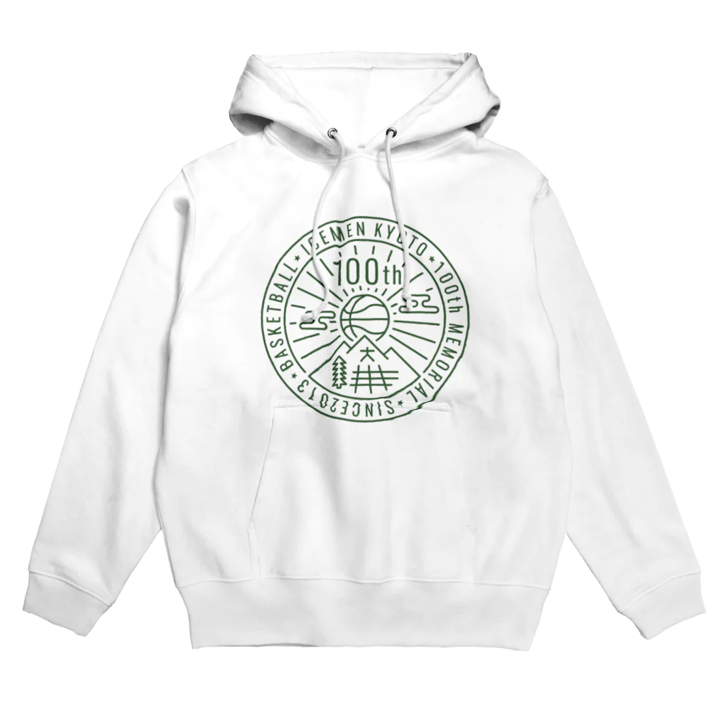 icemen kyoto 100thのicemen kyoto 100th / white base Hoodie