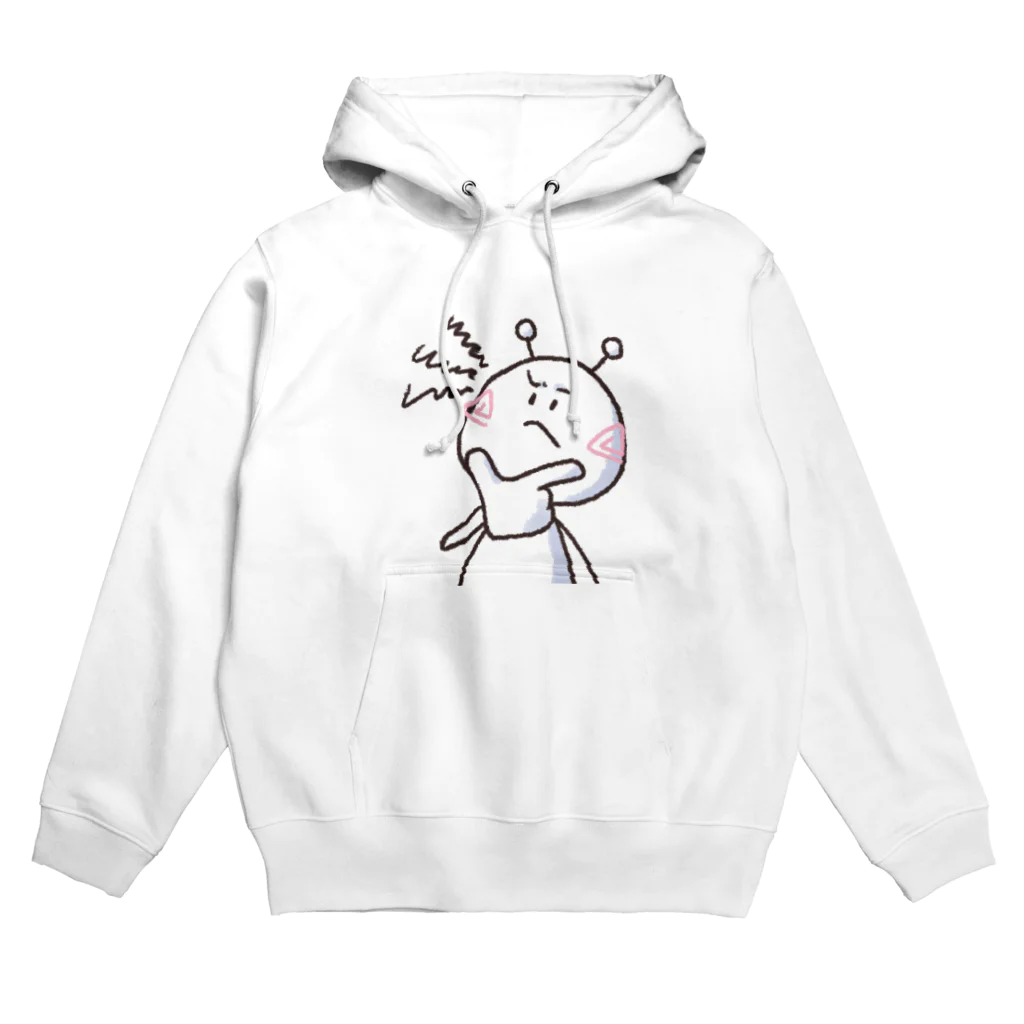 なかしま わか🦀のThinking うちうじんくん🤔 Hoodie