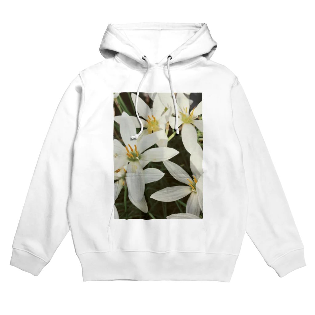 fuyunoの白い花シリーズ Hoodie