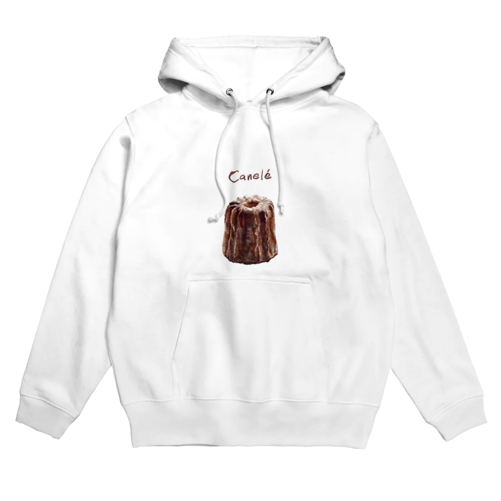 まりまりお絵描きのカヌレ/canelé Hoodie