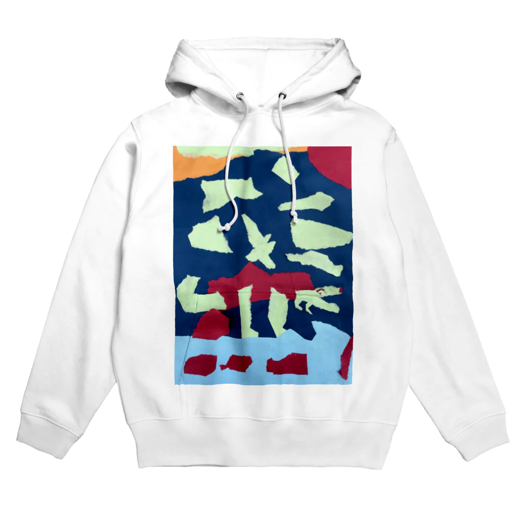 Hummingbirdの恐竜の世界の夜 Hoodie