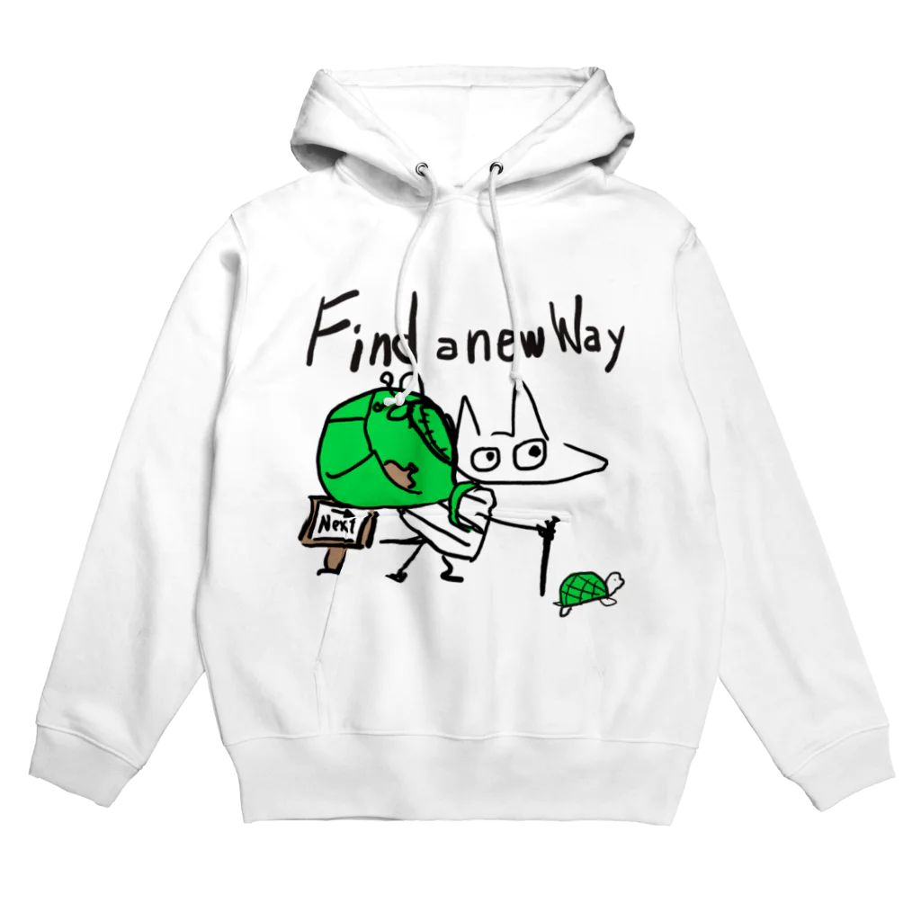 The BURROW of FoxtrotのFind a new way Hoodie