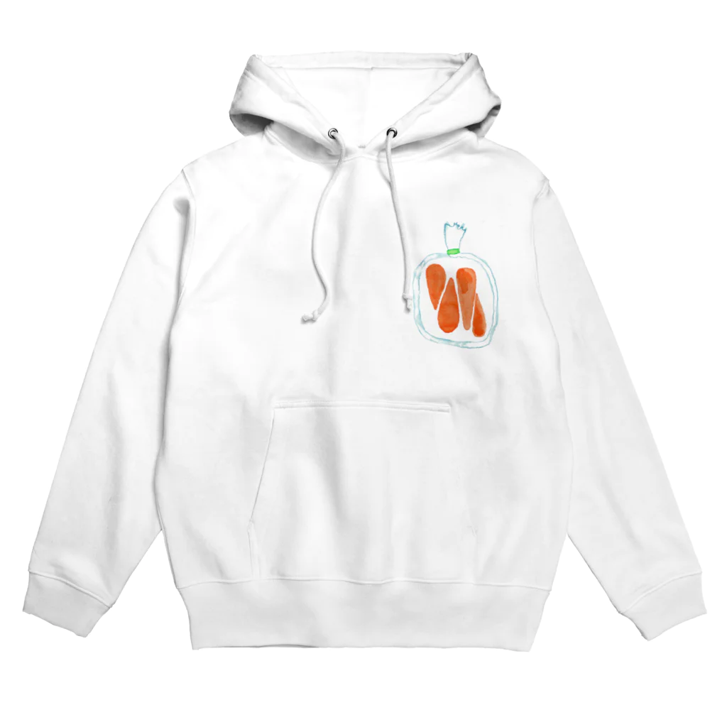 ZOUZOUTOWNのスーパーのにんじん Hoodie