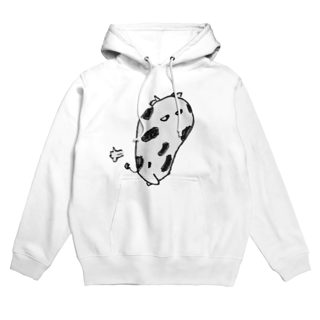 やる気くんの牛崎牛 Hoodie