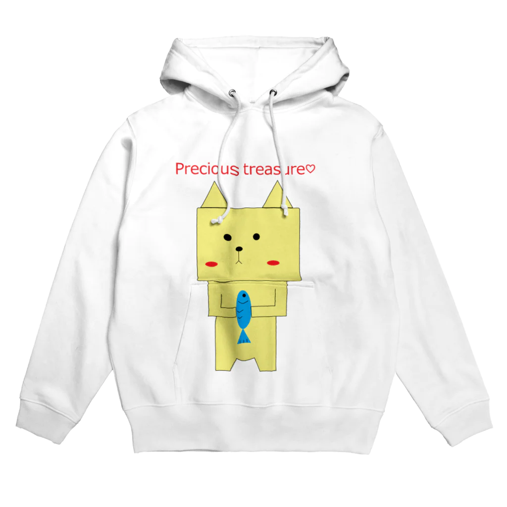 みゃーこでパープルのPrecious treasure Hoodie