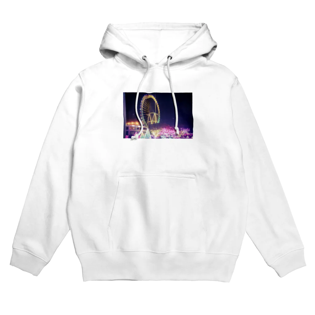 炭酸ソーダと薄荷水の彩る夜景 Hoodie