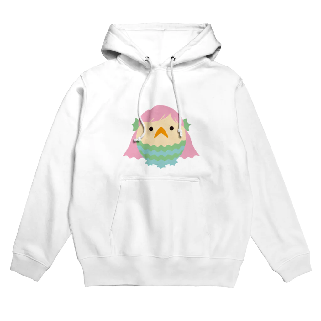 吉田アキコのまんまる姿のアマビエちゃん（妹） Hoodie