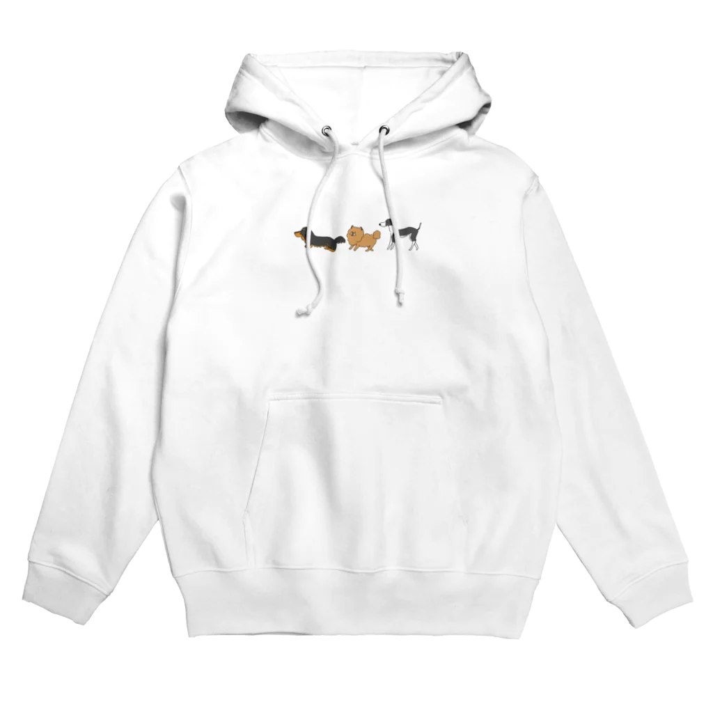 okokkoのいぬいぬいぬ Hoodie