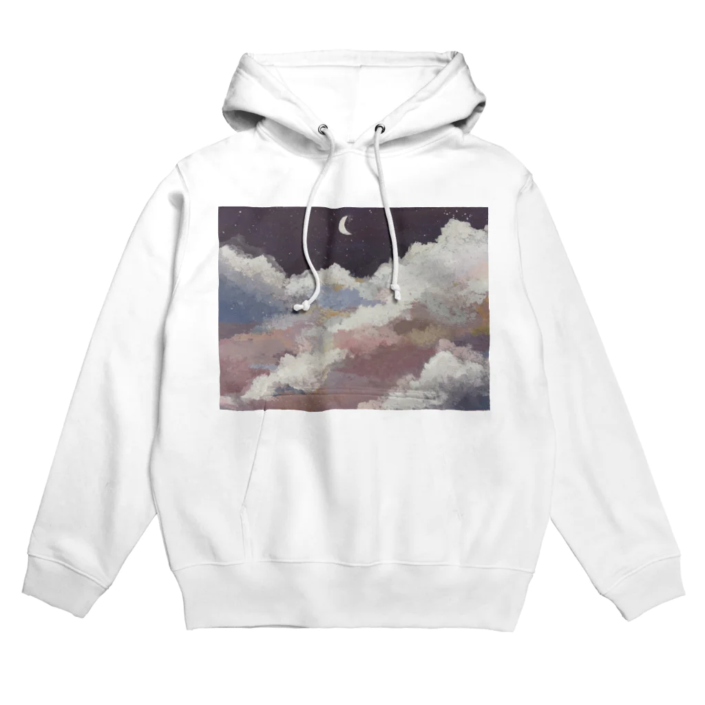 puuu38bの夜空アート Hoodie