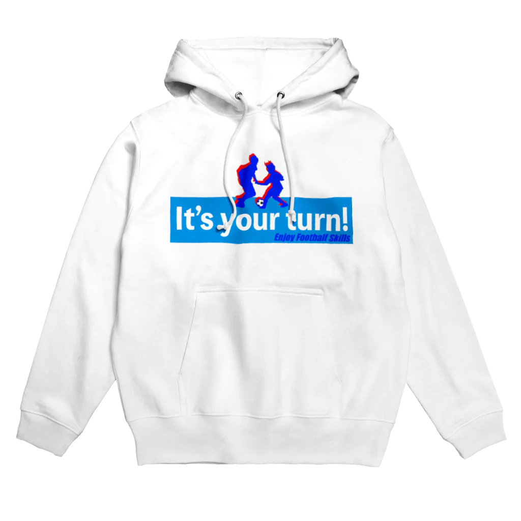 ドリブルTシャツのD-StudioのEFBS:It's your turn! パーカー