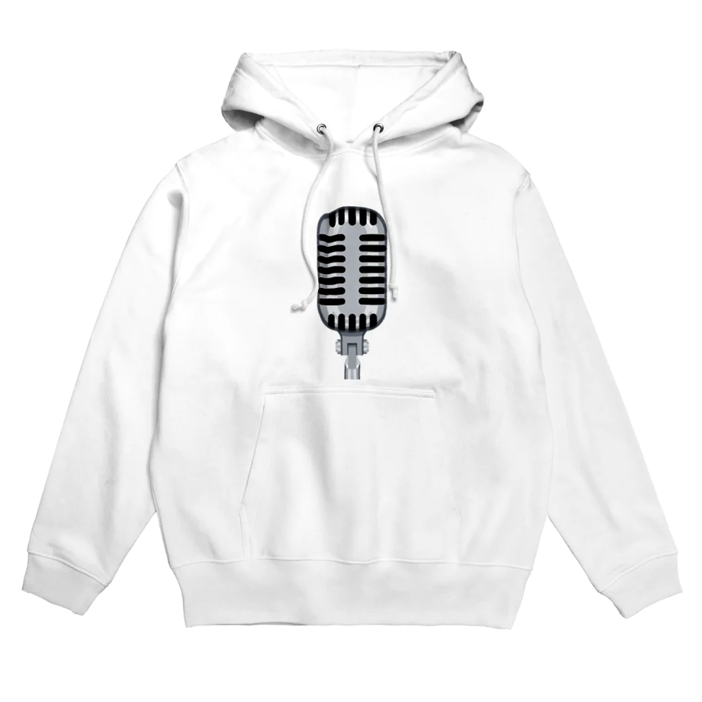 kimchinのRockなガイコツマイク Hoodie