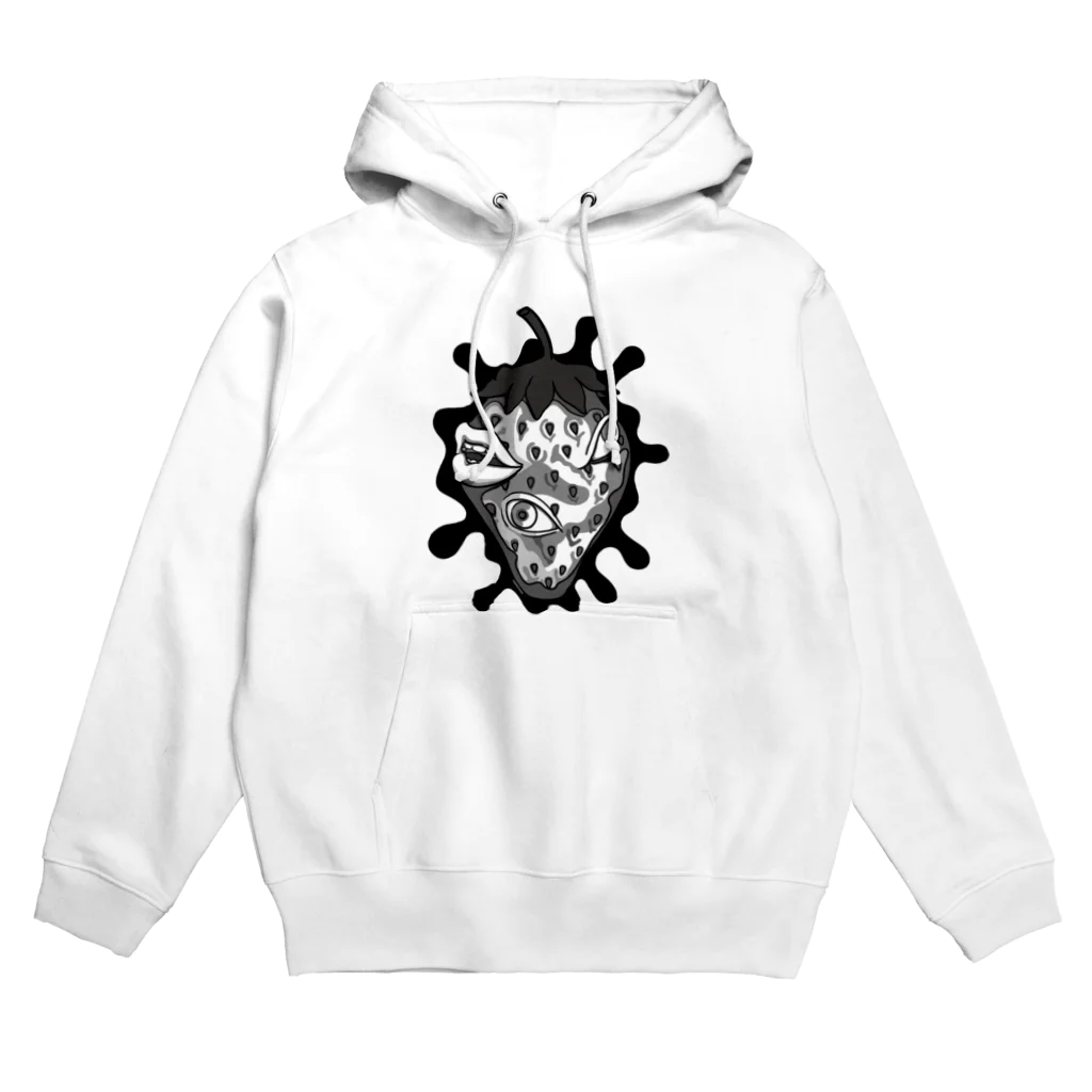 Cɐkeccooのらくがきシリーズ★目玉目玉リップいちご Hoodie