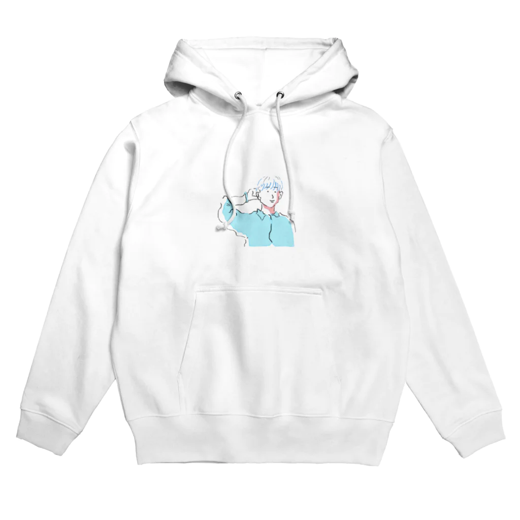 ポップならくがきのポップなおとこ Hoodie