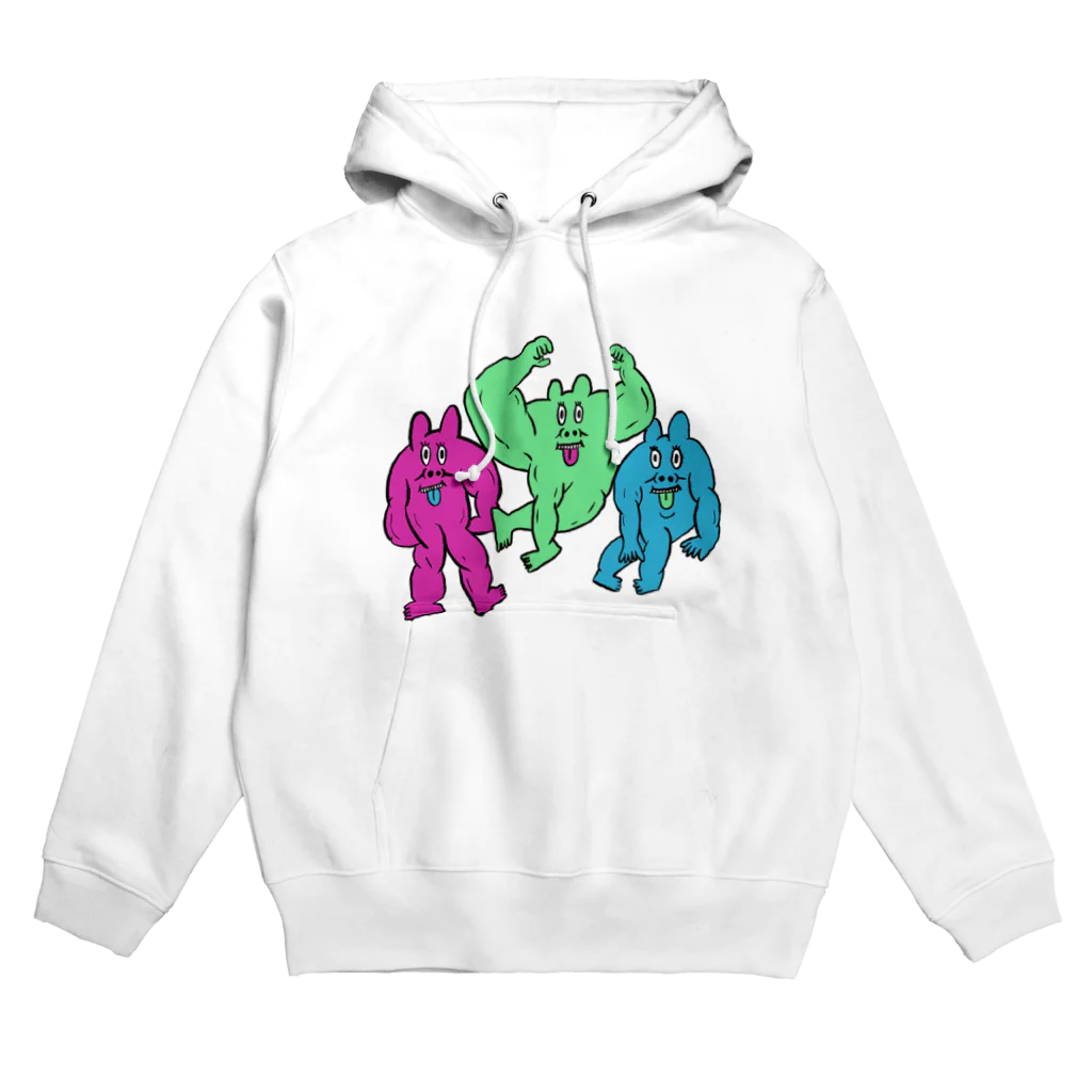 はるやんのsuper macho boys Hoodie