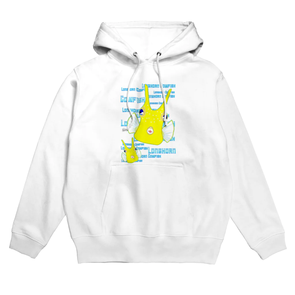 LalaHangeulのLonghorn Cowfish(コンゴウフグ) Hoodie