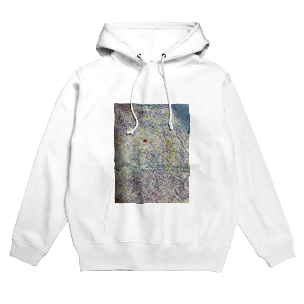 hiiis.のまんてんの星空にひとつの赤星 Hoodie